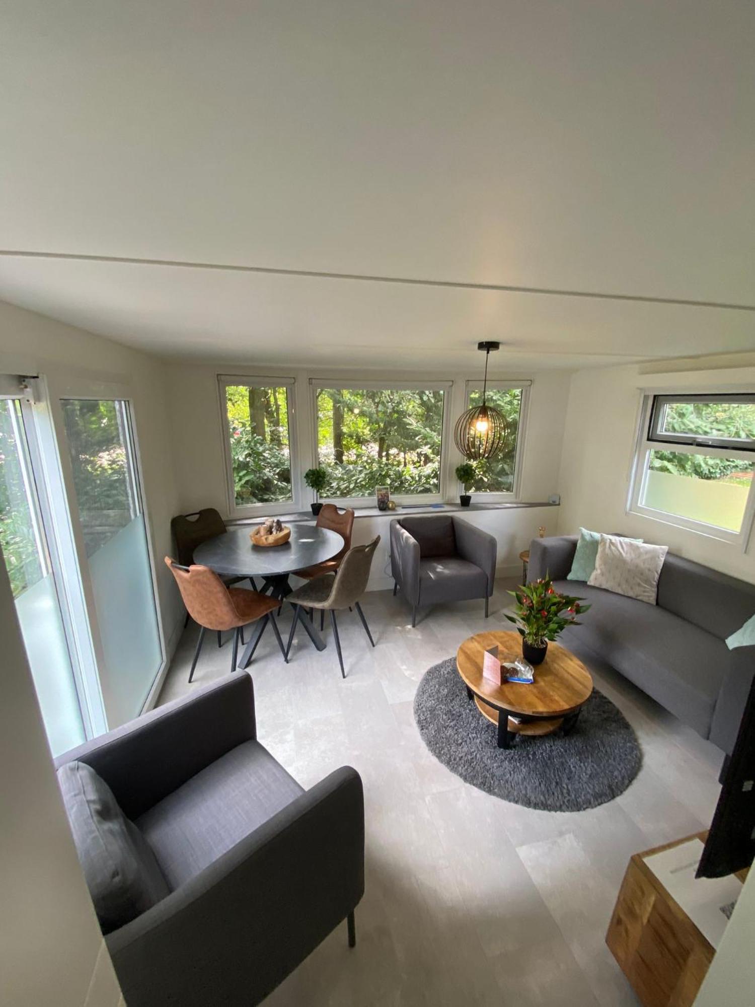 Modern Chalet In De Bossen Van De Veluwe Epe Ngoại thất bức ảnh
